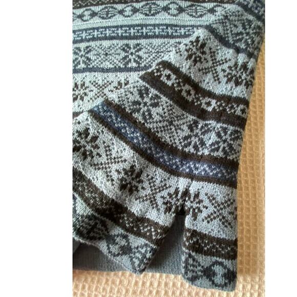 Chaps Fair Isle Cowl Neck Sweater Womens L - Picture 7 of 11
